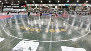 115 lbs Cons. Round 3 - Nash Nitschke, EEK Thunder vs Alex Antonio Velez-Roman, Cobbler Kids Wrestling