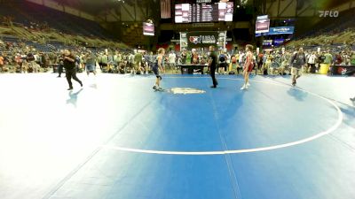 126 lbs Cons 16 #1 - Bradley Lazzerini, OK vs Mason Carlson, UT