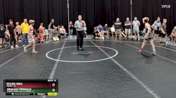 88 lbs Round 4 (8 Team) - Rylen Wax, POWA vs Graham Fernald, Junior Terps USA Allstars