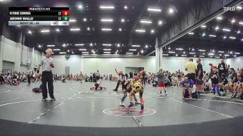 45 lbs Cons. Semi - Kyrie Ewing, Blackman Wrestling Club vs Adonis Walle, WALLE BOYS