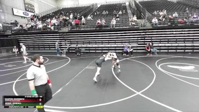 160 lbs Champ. Round 2 - Easton Goodrich, Riverton High School vs Derek Kendall, Copper Hills