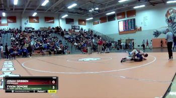 Replay: Mat 1 - 2025 62nd J.C. Gorman Wrestling Invitational | Jan 3 @ 3 PM