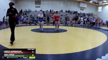 235 lbs Round 1 - Harlie Winningham, Jennings County Wrestling Club vs Kera Parke, Fort Wayne North Wrestling Club