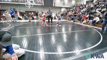 67-75 lbs Rr Rnd 1 - Taiclyn Gibson, Wolfpak Wrestling vs Lakota Gerken, Stroud Youth Wrestling Club