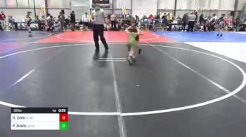 52 lbs Consi Of 8 #2 - Gage Cook, Demolition vs Padraig Brady, Demolition