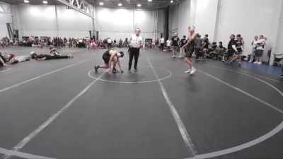 132 lbs Round 4 (6 Team) - Zach Kuen, South Side WC Blue vs Bronson Begley, Dayton Bandits