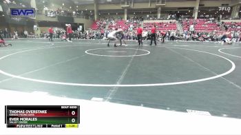 165 lbs 5th Place Match - Thomas Overstake, Kansas Young Guns vs Ever Morales, Valley Center