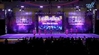York Elite All Stars - Topaz [2024 L1 Mini - D2 Day 2] 2024 ACDA Reach the Beach Cheer Grand Nationals