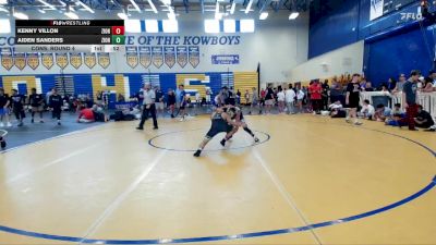 113 lbs Cons. Round 4 - Kenny Villon, Funky Monkey vs Aiden Sanders, Parrish High School