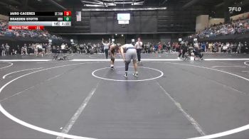 197 lbs Champ. Round 2 - Braeden Stotts, Missouri Baptist University vs Jairo Caceres, St. Thomas University