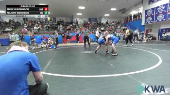 95 lbs Rr Rnd 3 - Madilyn Robinson, Team Nomad vs Felicity Goodgion, Chandler Takedown Club