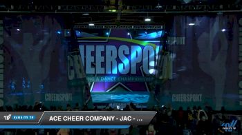 ACE Cheer Company - JAC - Sharp Shooters [2019 Senior Coed Medium 4 Day 2] 2019 CHEERSPORT Nationals