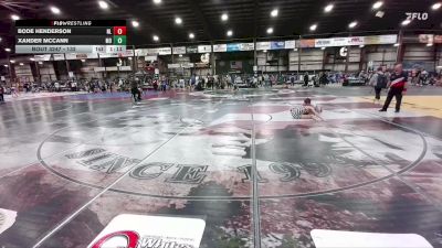 132 lbs Quarterfinal - Bode Henderson, Northern Lights vs Xander McCann, Montana Disciples