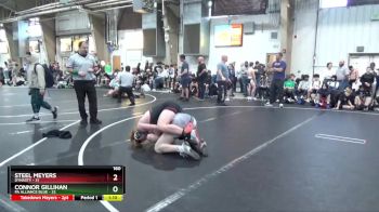 160 lbs Round 2 (8 Team) - Steel Meyers, Dynasty vs Connor Gillihan, PA Alliance Blue