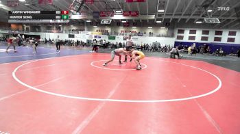 165 lbs Champ. Round 3 - Justin Windauer, Montana State-Northern vs Hunter Song, Missouri Baptist University