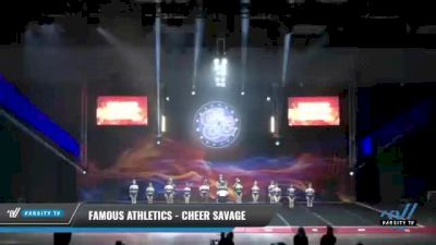 Famous Athletics - Cheer Savage [2021 L3 Junior - Small - A Day 1] 2021 GLCC: The Showdown Grand Nationals