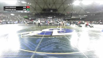 Boys 3A 126 lbs Cons. Round 4 - Edward Reyes, Ferndale vs Julio Zendejas, Central Kitsap
