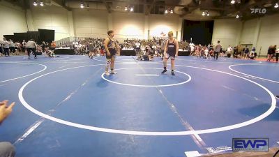 135 lbs Quarterfinal - Aaron Davis, North DeSoto Wrestling Academy vs Jacob Furr, Gladiator Wrestling Club