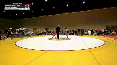 140 lbs Champ. Round 1 - Charlie Kay Kennedy, OK vs Nina Shelger, TX