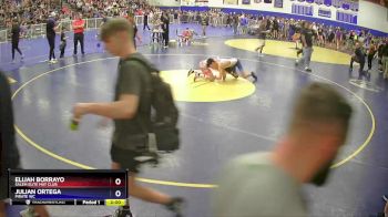 106 lbs Champ. Round 1 - Elijah Borrayo, Salem Elite Mat Club vs Julian Ortega, Pirate WC