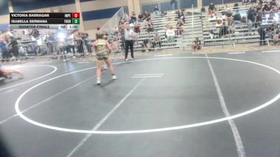 136 lbs Quarterfinal - Victoria Barragan, Imperial vs Isabella Sermana, Fourth Chamber WC