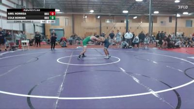 141 lbs Cons. Round 2 - Cole Borden, Big Bend Community College vs Abel Noriega, Big Bend Community College