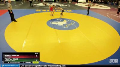 Champ. Round 1 - Tristan Davis, Aquinas Catholic vs Beau Johnson, Plainview