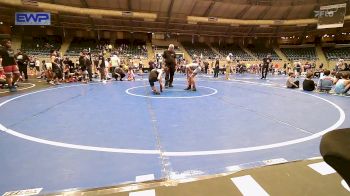 100 lbs Semifinal - Madden Votaw, Edmond North Huskies vs Brodee Bryan, Mojo Mulisha 12U