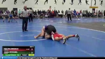 285 lbs Champ. Round 1 - Eric Adkins, Heidelberg vs Colin Baker, Wabash