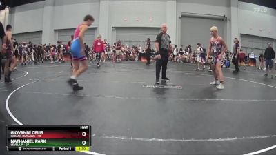 155 lbs Round 4 (10 Team) - Logan Irvin, Bandits vs Sawyer Johnson, Georgia United Red