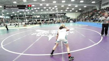 5 - 113 lbs Champ. Round 1 - Spencer Foutz, Hickory vs Keith Fernandez, Granby