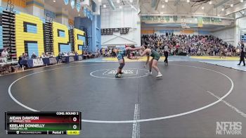 175 lbs Cons. Round 2 - Aidan Dawson, St Georges Tech vs Keelan Donnelly, Tower Hill Hs