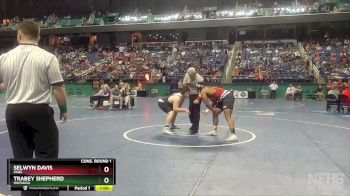 4A 220 lbs Cons. Round 1 - Trabey Shepherd, Watauga vs Selwyn Davis, Page