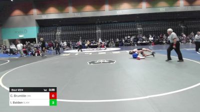 150 lbs Consi Of 16 #1 - Chase Brumble, Crook County vs Isaac Balden, Slam Academy