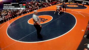 157 lbs Quarterfinals (8 Team) - Jayden Berry, Oregon vs Keegan Germano, Tolono (Unity)