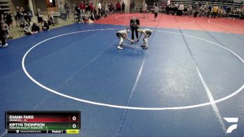 80 lbs Placement (4 Team) - Ehann Faris, Minneota vs Kiptyn Thompson, Fosston-Bagley Brawlers