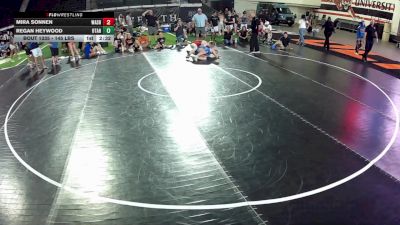 145 lbs Champ. Round 3 - Mira Sonnen, Washington vs Regan Heywood, Utah