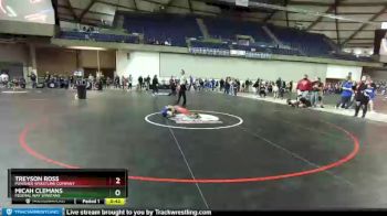 37-40 lbs Semifinal - Treyson Ross, Punisher Wrestling Company vs Micah Clemans, Federal Way Spartans