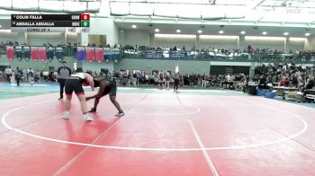 285 lbs Consi Of 4 - Colin Falla, Greenwich vs Abdalla Abdalla, New Britain
