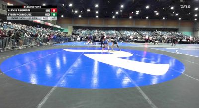 105 lbs Consi Of 8 #2 - Alexis Esquibel, Rio Rancho vs Tyler Rodriguez, Wasatch