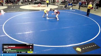 152 lbs 9th Place Match - Matt McBride, Holmen vs Eli Davis, St. Michael-Albertville