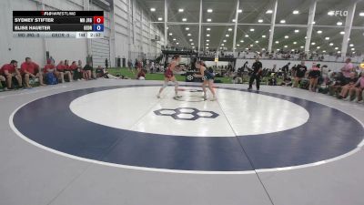 115 lbs Sydney Stifter, Missouri vs Elise Haueter, Georgia