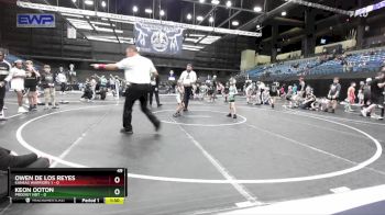 49 lbs Placement - Owen De Los Reyes, Kansas Warriors 1 vs Keon Ooton, Prodigy NDT