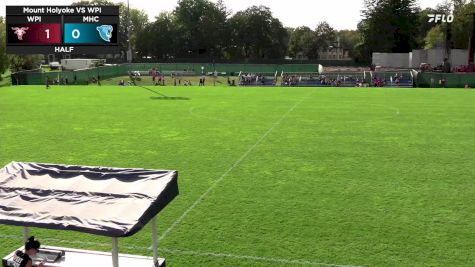 Replay: WPI vs Mount Holyoke | Sep 27 @ 3 PM