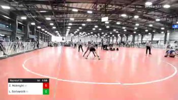 160 lbs Prelims - Zachary-daniel Mcknight, GA vs Liam Scrivanich, PA