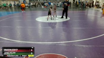 45 lbs Finals (8 Team) - James McLain, Hutchinson vs Grayson Stoltz, Caledonia/Houston
