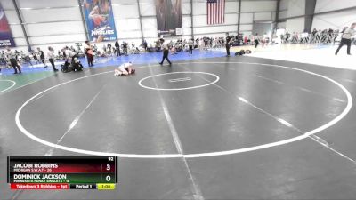 92 lbs Rd# 9- 2:15pm Saturday Final Pool - Jacobi Robbins, Michigan S.W.A.T vs Dominick Jackson, Minnesota Funky Singlets