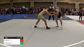 Match - Nathaniel Avila, Gremlins Wrestling vs Victor Borunda, Stout Wrestling Academy