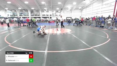 81 lbs Round Of 16 - Jack Rhodes, Refinery WC vs Brady Babcock, Otter Valley