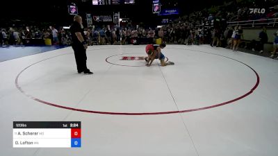 120 lbs Round Of 64 - Audrey Scherer, MO vs Destiney Lofton, MN